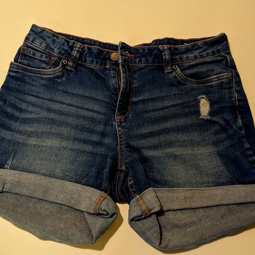 Route 66 High Waisted Jean Shorts Size 4